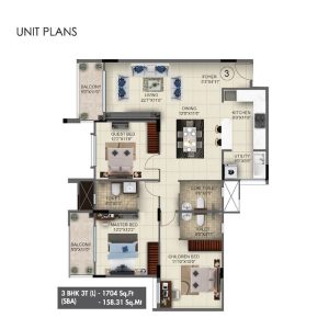 Sattva Anugraha Floor Plan3 Sattva Anugraha Floor Plan3